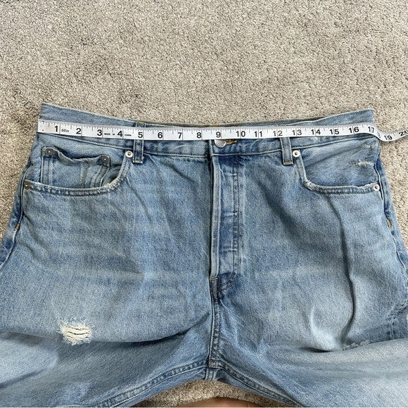 Everlane Women’s The Relaxed Straight Fit Jeans Organic Cotton in Light Wash 31 - Picture 11 of 14